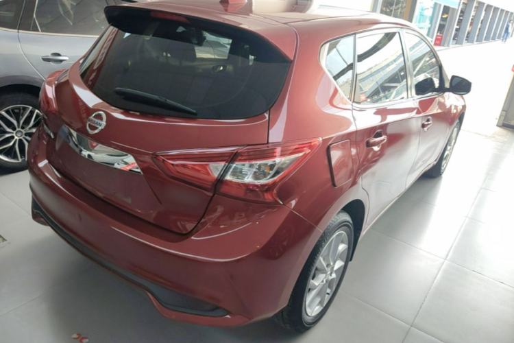 Used Nissan Tiida 2021 1.6L CVT Cool Edition Rear Right 45 Deg