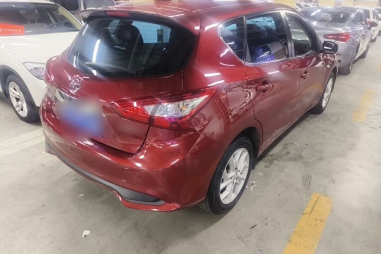 Used Nissan Tiida 2021 1.6L CVT Cool Edition Rear Right 45 Deg