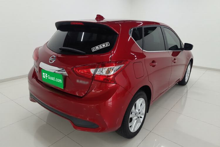 Used Nissan Tiida 2021 1.6L CVT Cool Edition Rear Right 45 Deg