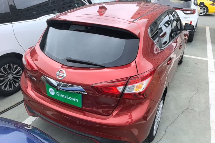 Used Nissan Tiida 2021 1.6L Manual Joyful Edition Rear Right 45 Deg