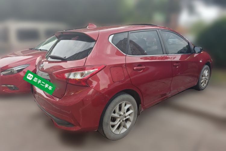 Used Nissan Tiida 2021 1.6L CVT Cool Edition Rear Right 45 Deg