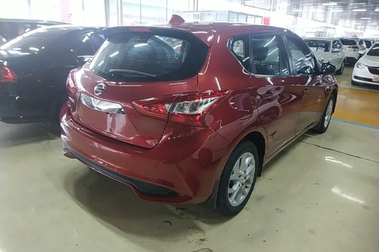 Used Nissan Tiida 2021 1.6L CVT Cool Edition Rear Right 45 Deg