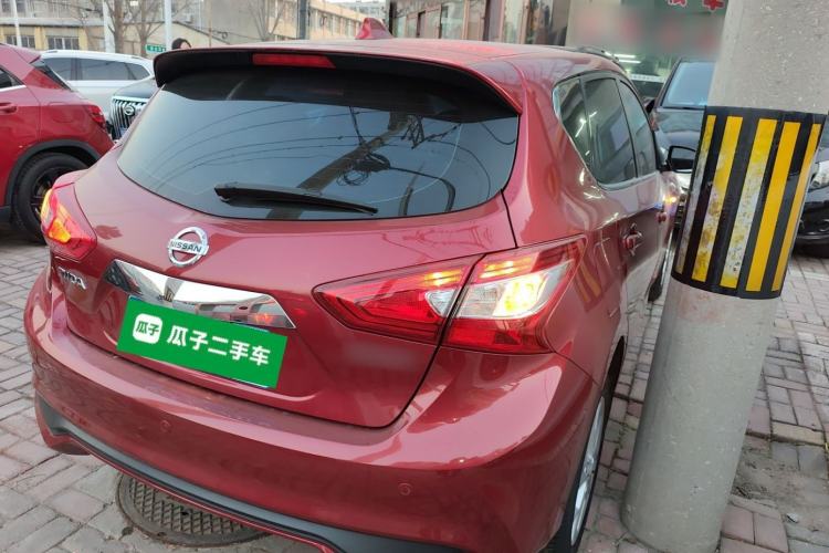 Used Nissan Tiida 2021 1.6L CVT Cool Edition Rear Right 45 Deg