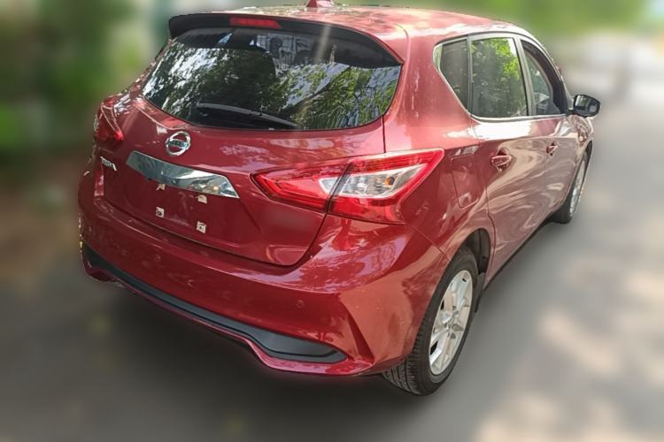Used Nissan Tiida 2021 1.6L CVT Cool Edition Rear Right 45 Deg