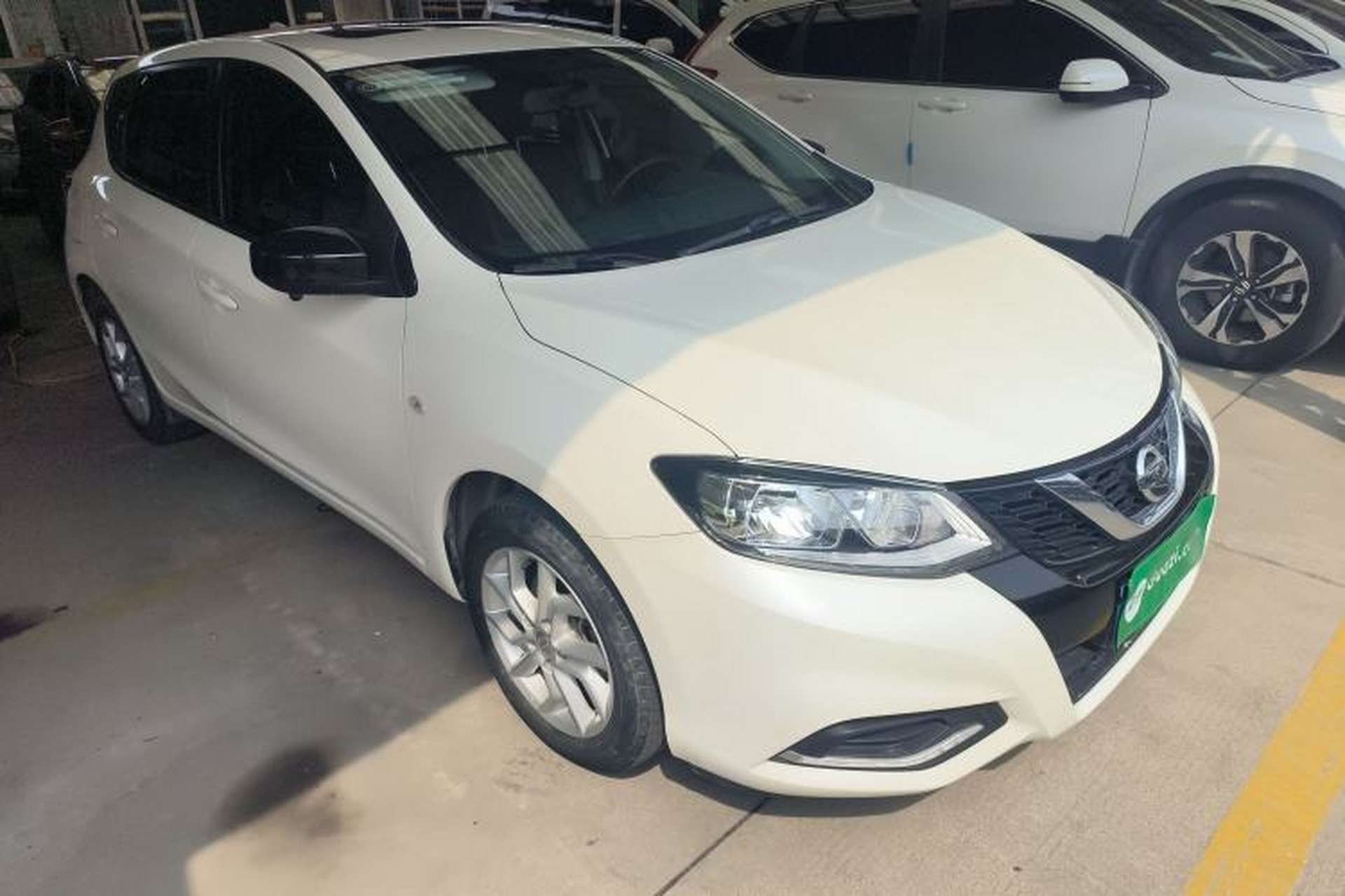Used Nissan Tiida 2021 1.6L CVT Cool Edition Front Right 45 Deg