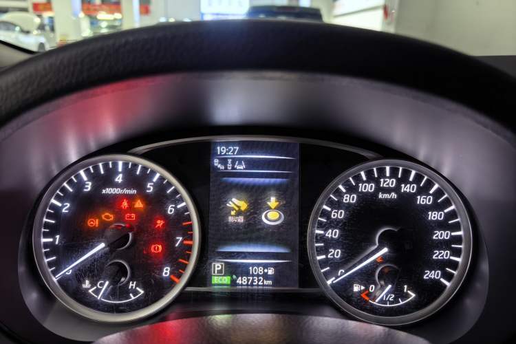 Used Nissan Tiida 2021 1.6L CVT Smart Drive Edition Odometer Close Up
