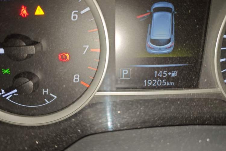 Used Nissan Tiida 2021 1.6L CVT Smart Drive Edition Odometer Close Up