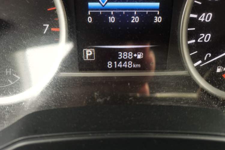 Used Nissan Tiida 2021 1.6L CVT Smart Drive Edition Odometer Close Up