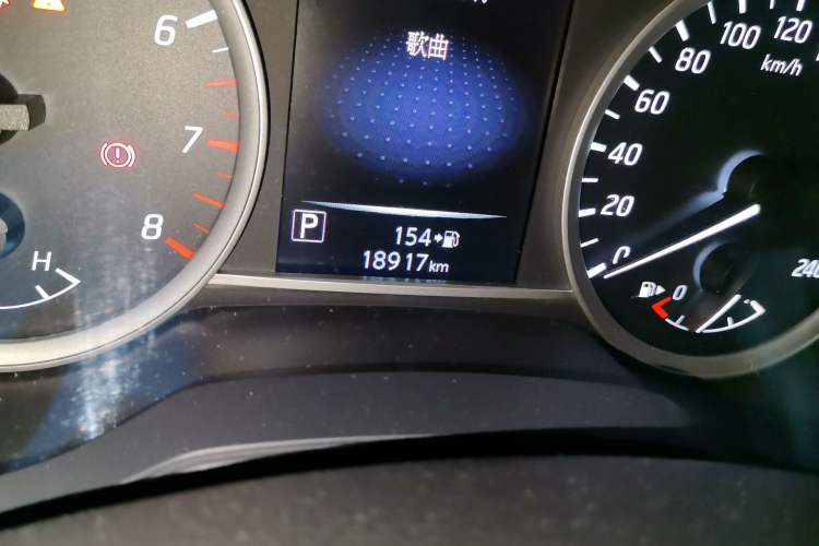 Used Nissan Tiida 2021 1.6L CVT Smart Drive Edition Odometer Close Up
