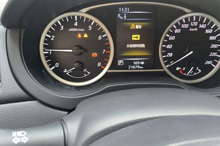 Used Nissan Tiida 2021 1.6L CVT Smart Drive Edition Odometer Close Up