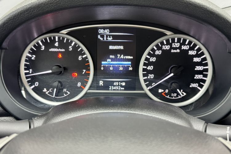 Used Nissan Tiida 2021 1.6L CVT Smart Drive Edition Odometer Close Up