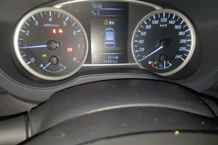 Used Nissan Tiida 2021 1.6L CVT Smart Drive Edition Odometer Close Up
