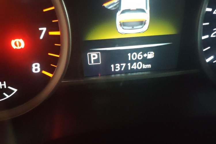 Used Nissan Tiida 2021 1.6L CVT Smart Drive Edition Odometer Close Up