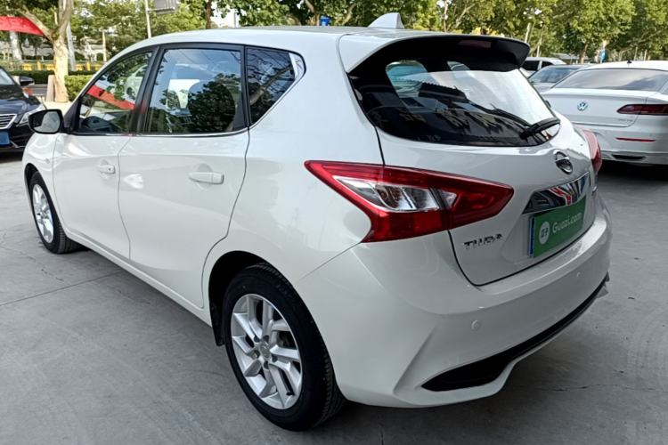 Used Nissan Tiida 2021 1.6L CVT Cool Edition Rear Left 45 Deg