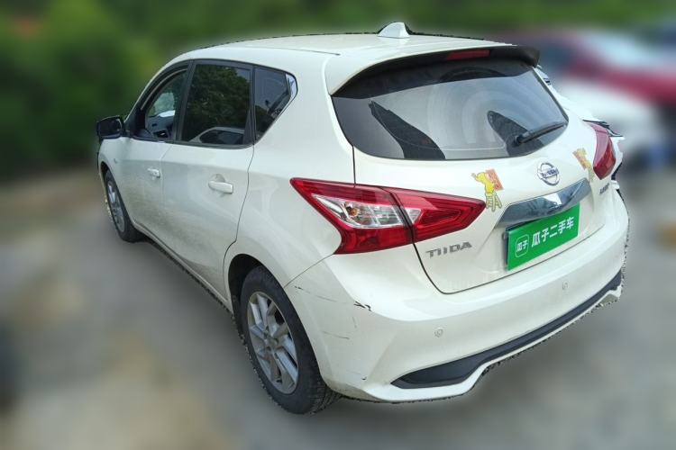 Used Nissan Tiida 2021 1.6L CVT Cool Edition Rear Left 45 Deg