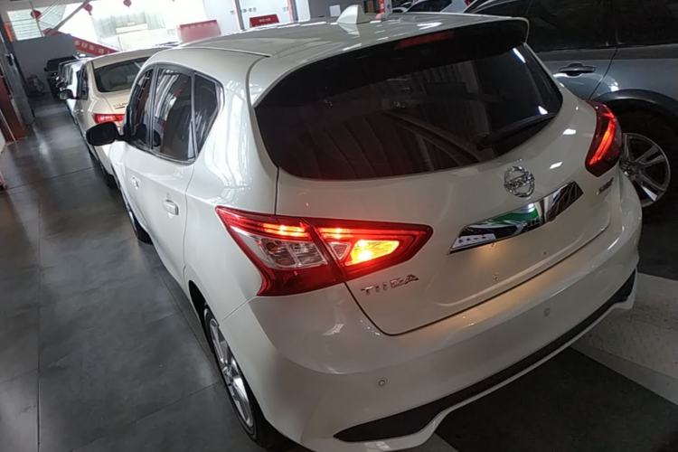Used Nissan Tiida 2021 1.6L CVT Cool Edition Rear Left 45 Deg