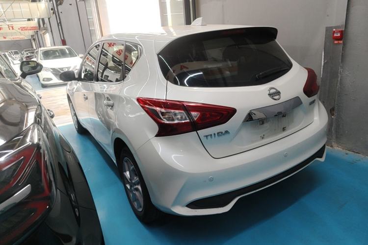 Used Nissan Tiida 2021 1.6L CVT Cool Edition Rear Left 45 Deg