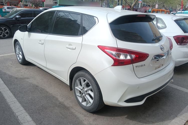 Used Nissan Tiida 2021 1.6L CVT Cool Edition Rear Left 45 Deg