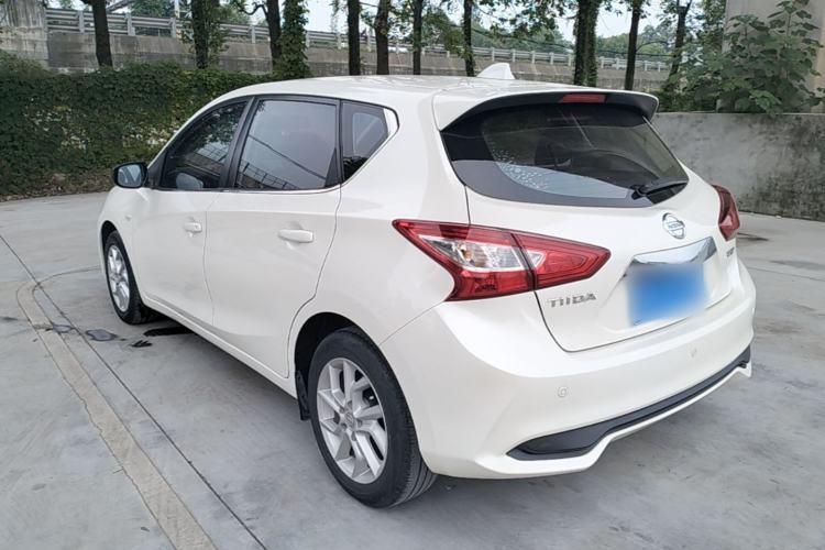 Used Nissan Tiida 2021 1.6L CVT Cool Edition Rear Left 45 Deg
