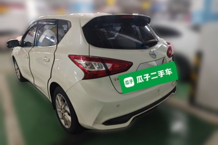 Used Nissan Tiida 2021 1.6L CVT Cool Edition Rear Left 45 Deg