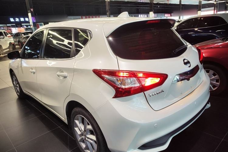 Used Nissan Tiida 2021 1.6L CVT Cool Edition Rear Left 45 Deg