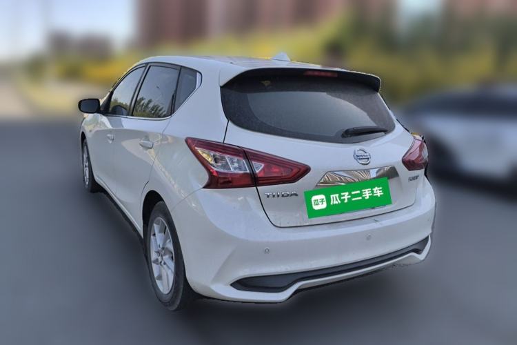 Used Nissan Tiida 2021 1.6L CVT Cool Edition Rear Left 45 Deg