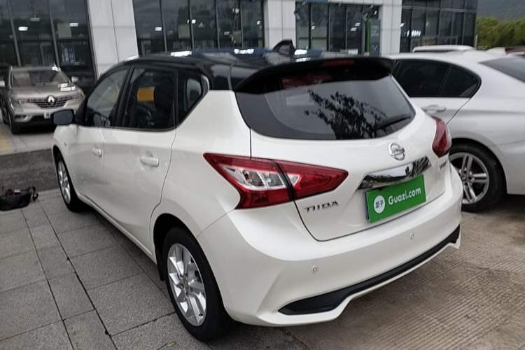 Used Nissan Tiida 2021 1.6L CVT Cool Edition Rear Left 45 Deg