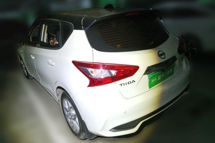 Used Nissan Tiida 2021 1.6L CVT Cool Edition Rear Left 45 Deg