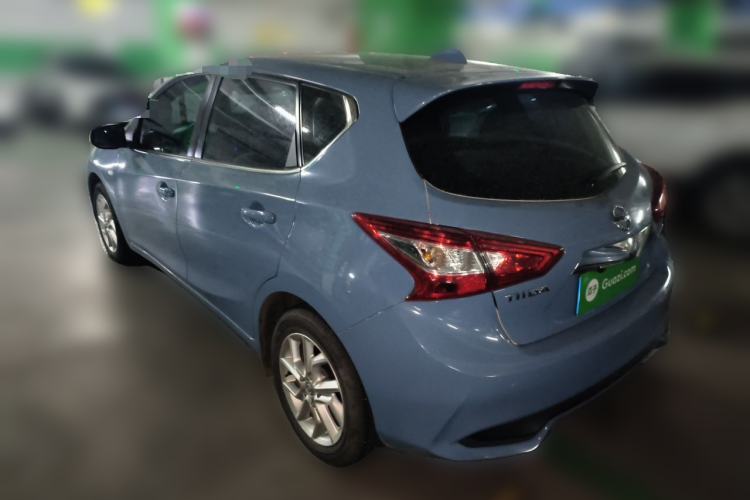Used Nissan Tiida 2021 1.6L CVT Cool Edition Rear Left 45 Deg