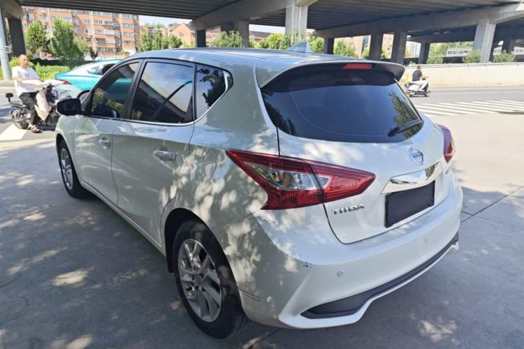 Used Nissan Tiida 2021 1.6L CVT Cool Edition Rear Left 45 Deg