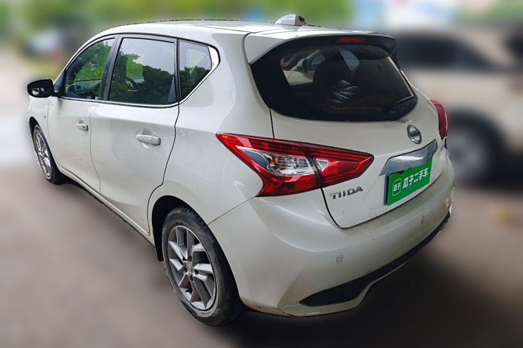 Used Nissan Tiida 2021 1.6L CVT Cool Edition Rear Left 45 Deg