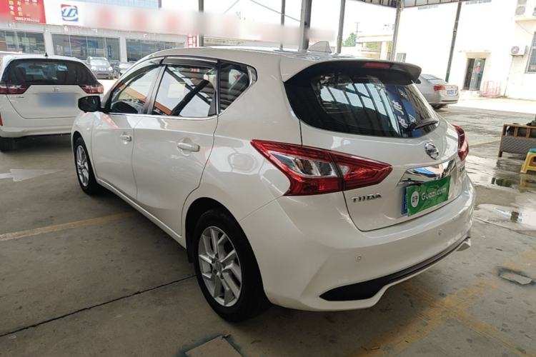 Used Nissan Tiida 2021 1.6L CVT Cool Edition Rear Left 45 Deg