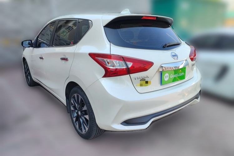 Used Nissan Tiida 2021 1.6L CVT ZhiZun Edition Rear Left 45 Deg