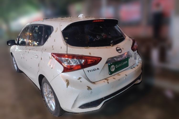 Used Nissan Tiida 2021 1.6L CVT Cool Edition Rear Left 45 Deg