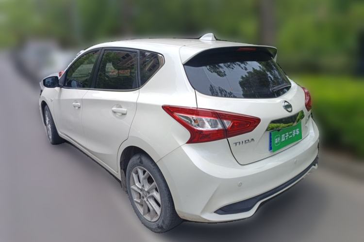 Used Nissan Tiida 2021 1.6L CVT Cool Edition Rear Left 45 Deg