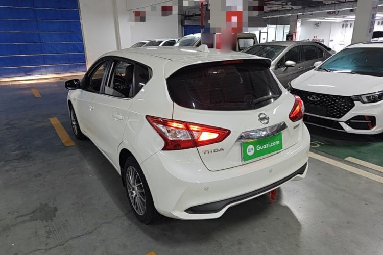 Used Nissan Tiida 2021 1.6L CVT Cool Edition Rear Left 45 Deg