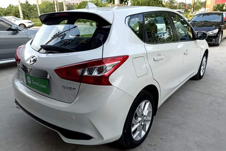 Used Nissan Tiida 2021 1.6L CVT Cool Edition Rear Right 45 Deg