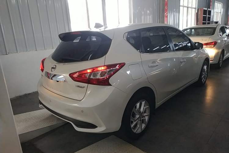 Used Nissan Tiida 2021 1.6L CVT Cool Edition Rear Right 45 Deg