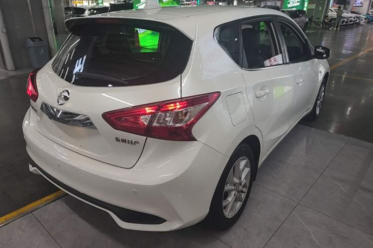Used Nissan Tiida 2021 1.6L CVT Cool Edition Rear Right 45 Deg