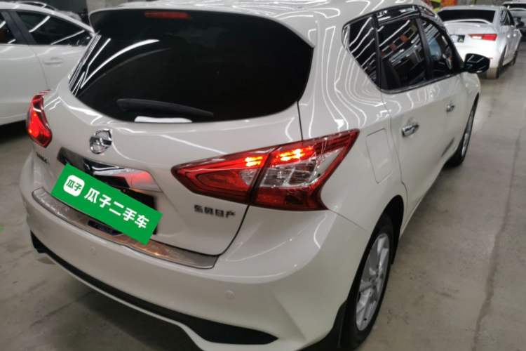 Used Nissan Tiida 2021 1.6L CVT Cool Edition Rear Right 45 Deg