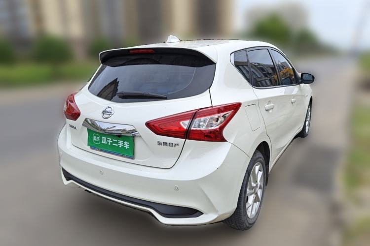 Used Nissan Tiida 2021 1.6L CVT Cool Edition Rear Right 45 Deg