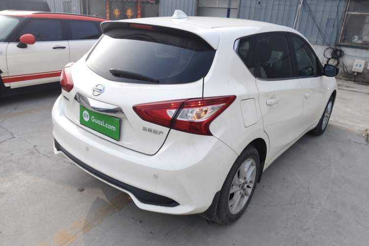 Used Nissan Tiida 2021 1.6L CVT Cool Edition Rear Right 45 Deg