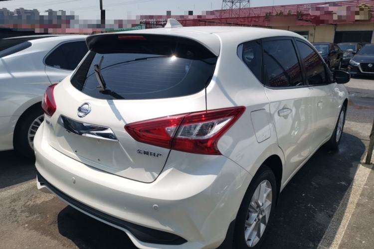 Used Nissan Tiida 2021 1.6L CVT Cool Edition Rear Right 45 Deg
