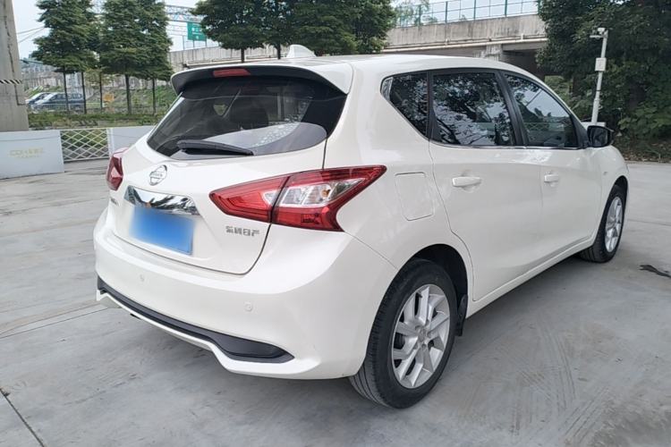Used Nissan Tiida 2021 1.6L CVT Cool Edition Rear Right 45 Deg