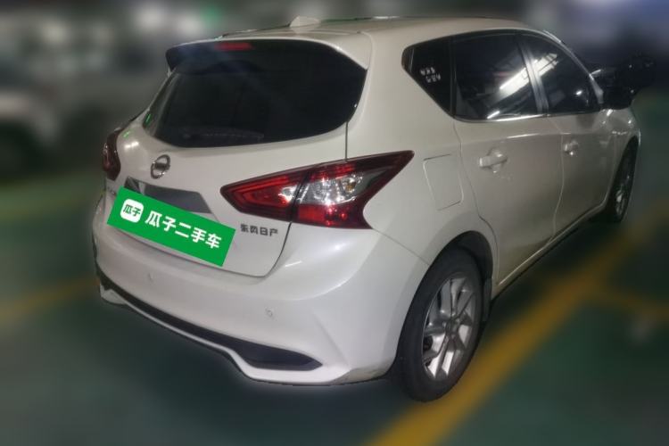 Used Nissan Tiida 2021 1.6L CVT Cool Edition Rear Right 45 Deg