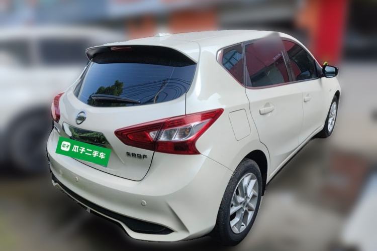 Used Nissan Tiida 2021 1.6L CVT Cool Edition Rear Right 45 Deg