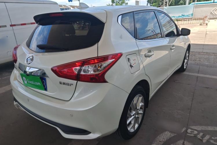 Used Nissan Tiida 2021 1.6L CVT Cool Edition Rear Right 45 Deg