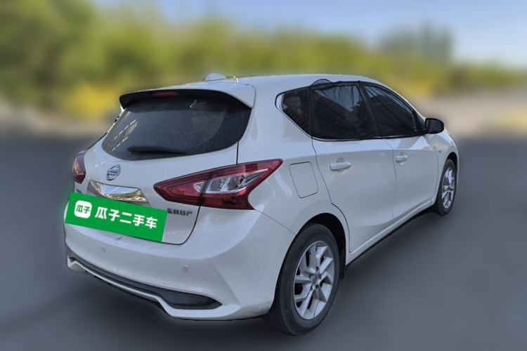 Used Nissan Tiida 2021 1.6L CVT Cool Edition Rear Right 45 Deg