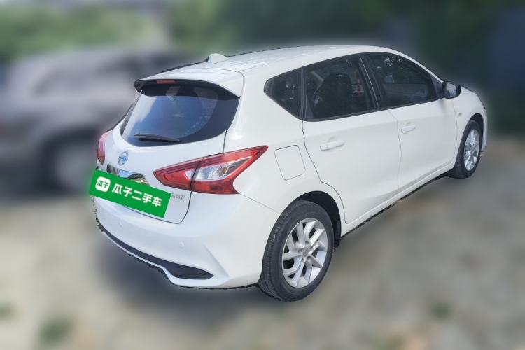 Used Nissan Tiida 2021 1.6L CVT Cool Edition Rear Right 45 Deg