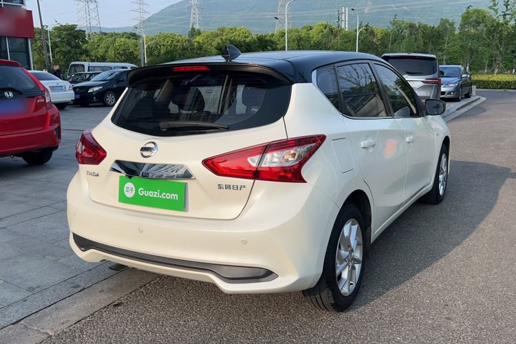 Used Nissan Tiida 2021 1.6L CVT Cool Edition Rear Right 45 Deg